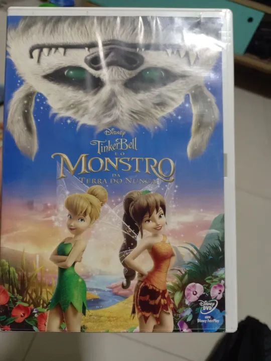 Tinker Bell e o Monstro da Terra do Nunca - DVD - CDs, DVDs etc