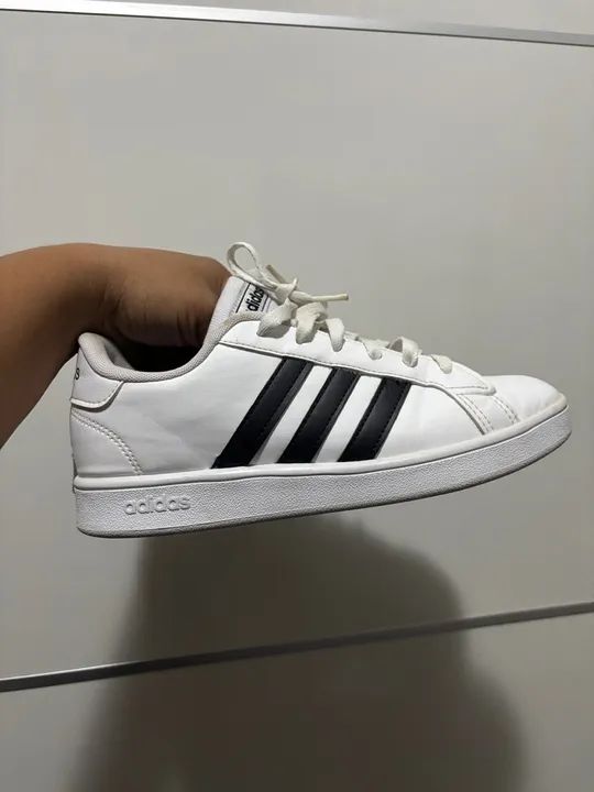 Tenis adidas original sportswear grand court base 2.0 simp feminino