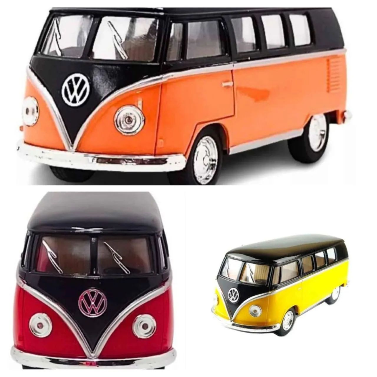 Kombi Volkswagen - Miniatura Colecionável KinsMart