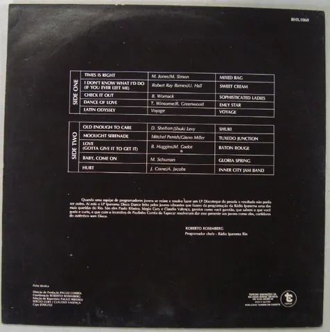 Lp Ipanema Disco Dance 1976, Disco De Vinil Coletânea Raro - Foto 2