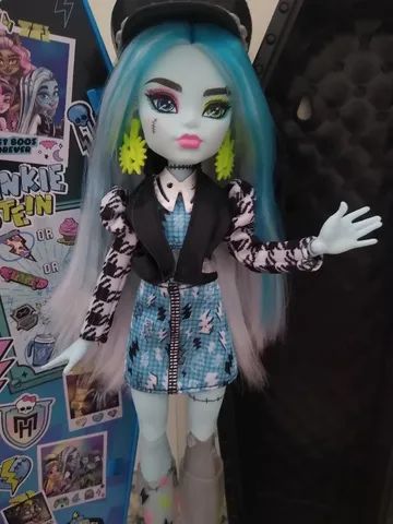 Boneca Monster High G3 Frankie Skulltimates Secrets - Foto 4