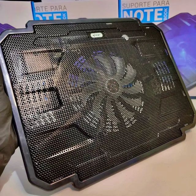 Suporte para notebook com cooler  - Foto 2