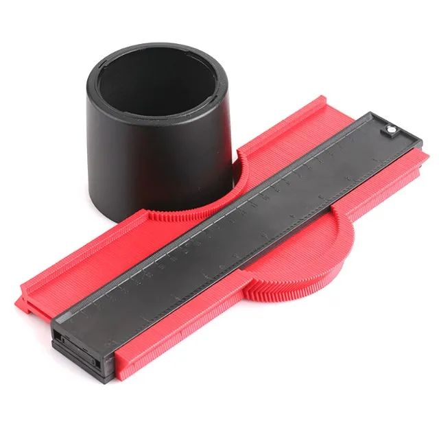 Copiador de Contornos Ângulos Gabarito 25cm para Cerâmica Porcelanato Madeira etc - Foto 2