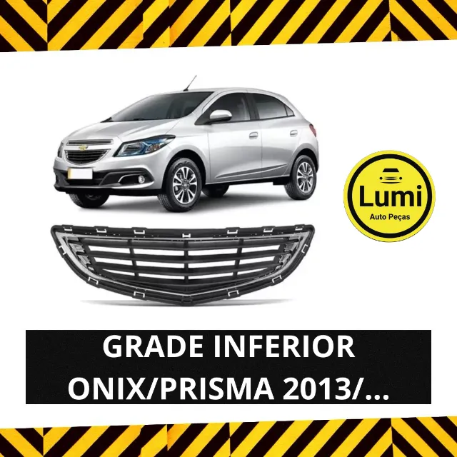 Grade Inferior Onix/Prisma 2013/... C/Friso - NOVO!!
