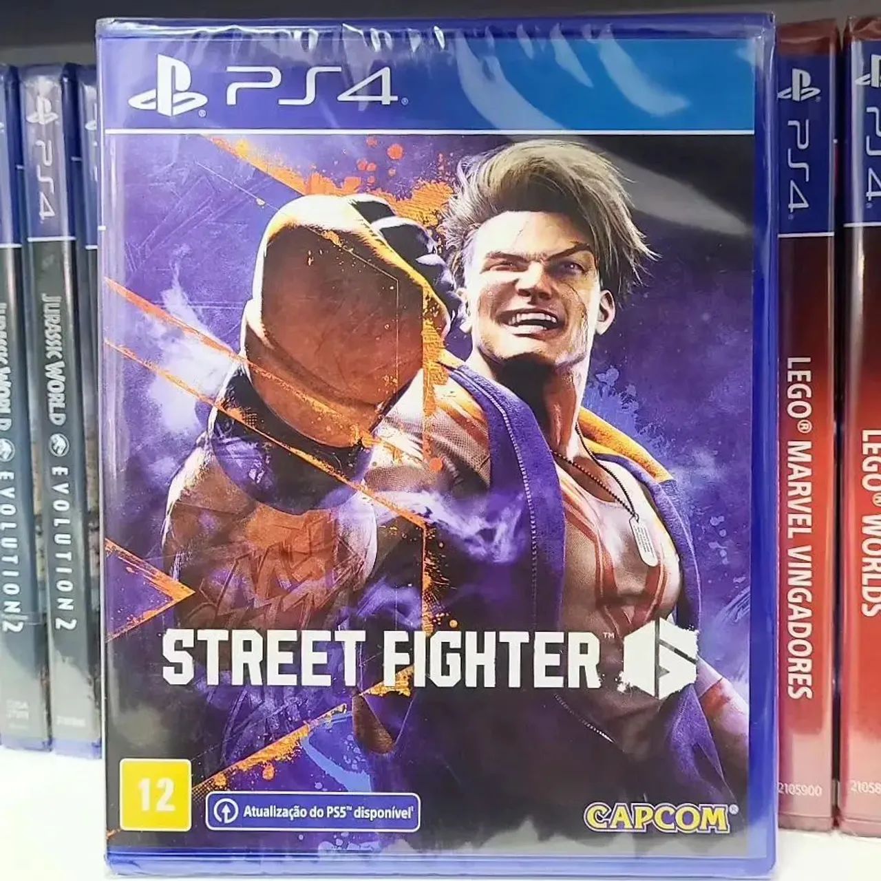 Street Fighter 6 - PS4 original lacrado