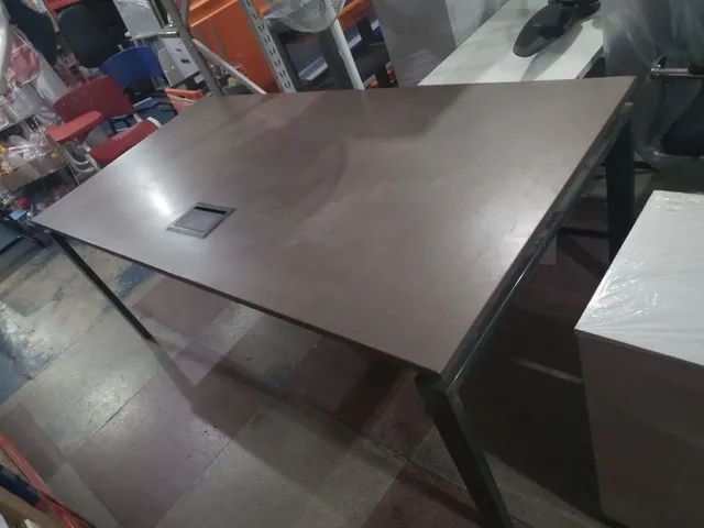Mesa para reunião retangular super resistente  - Foto 4