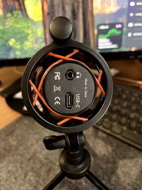 Microfone condensador USB C Maono PM471 series - estado de novo - perfeito para streaming - Foto 3