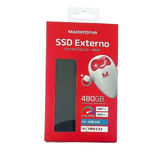 SSD Externo MasterDrive 480GB - Portátil USB 3.0