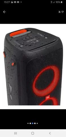 JBL PARTY  BOX 310 ( COM BAG PARA TRANSPORTE) - Foto 3