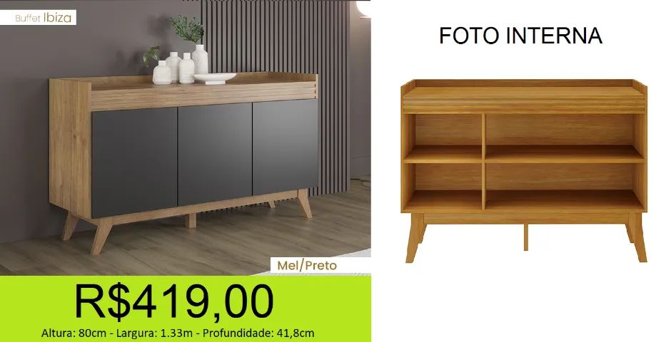 Aparador buffet  - Foto 3