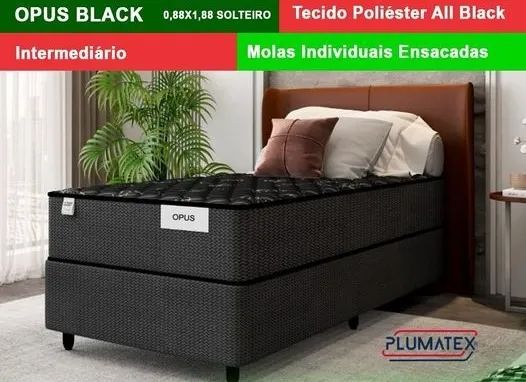 Colchão Solteiro da Plumatex de molas ensacadas