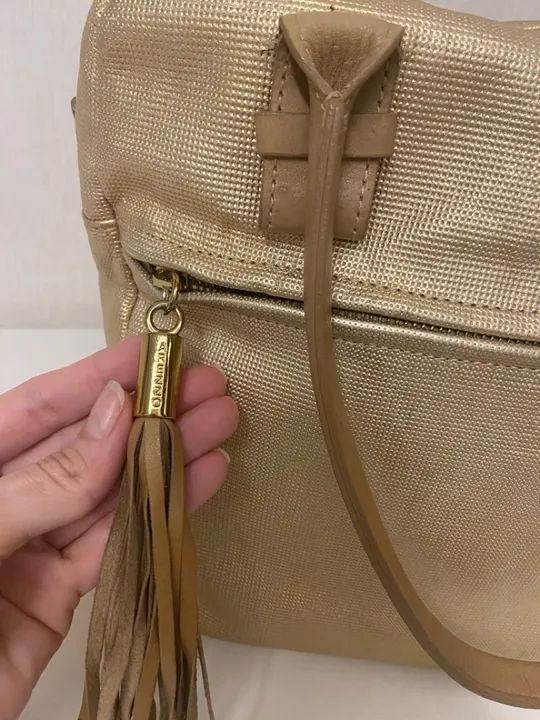 Bolsa da Arezzo Dourada - Foto 5