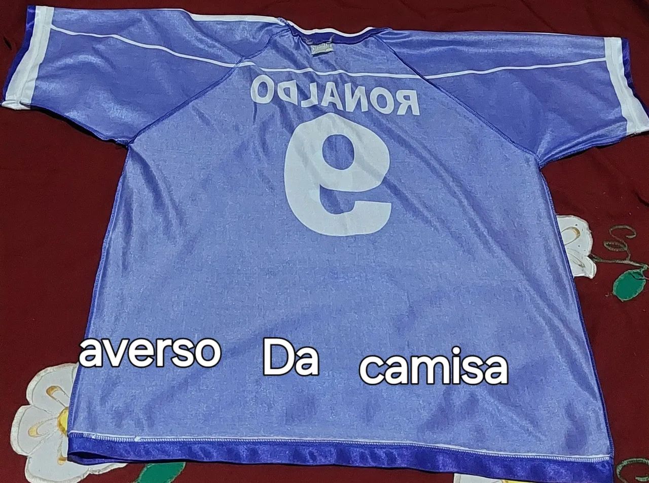 CAMISA DA SELEÇÃO BRASILEIRA BEM ANTIGA;... SEM DETALHES. NOVA. (RONALDO FENÔMENO) - Foto 5