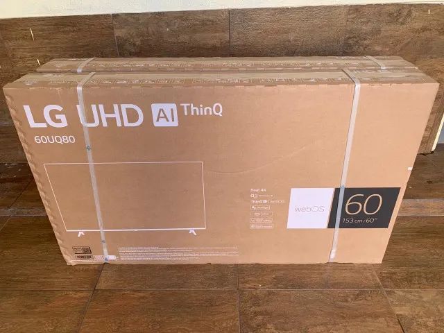 TV 60 LG  NOVA 1ANO DE GARANTIA E NOTA FISCAL 