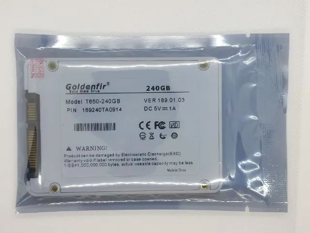 SSD Goldenfir 240GB SATA 2.5" (Novo) - Foto 5