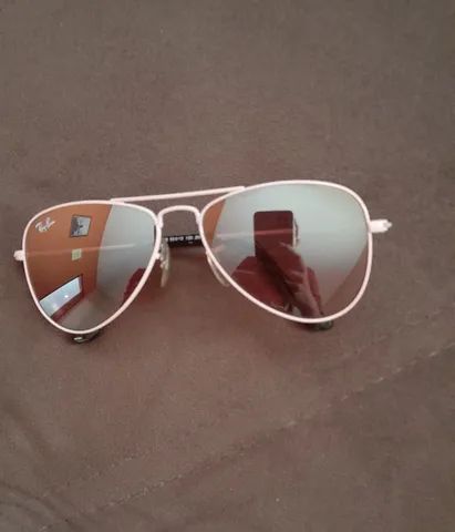 Óculos de sol Ray-Ban Aviator Kids rosa