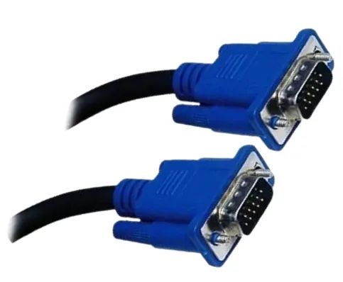 Cabo Vga Monitor 1.5m Lcd, Pc, Tv, Projetor - 1,5 Metros