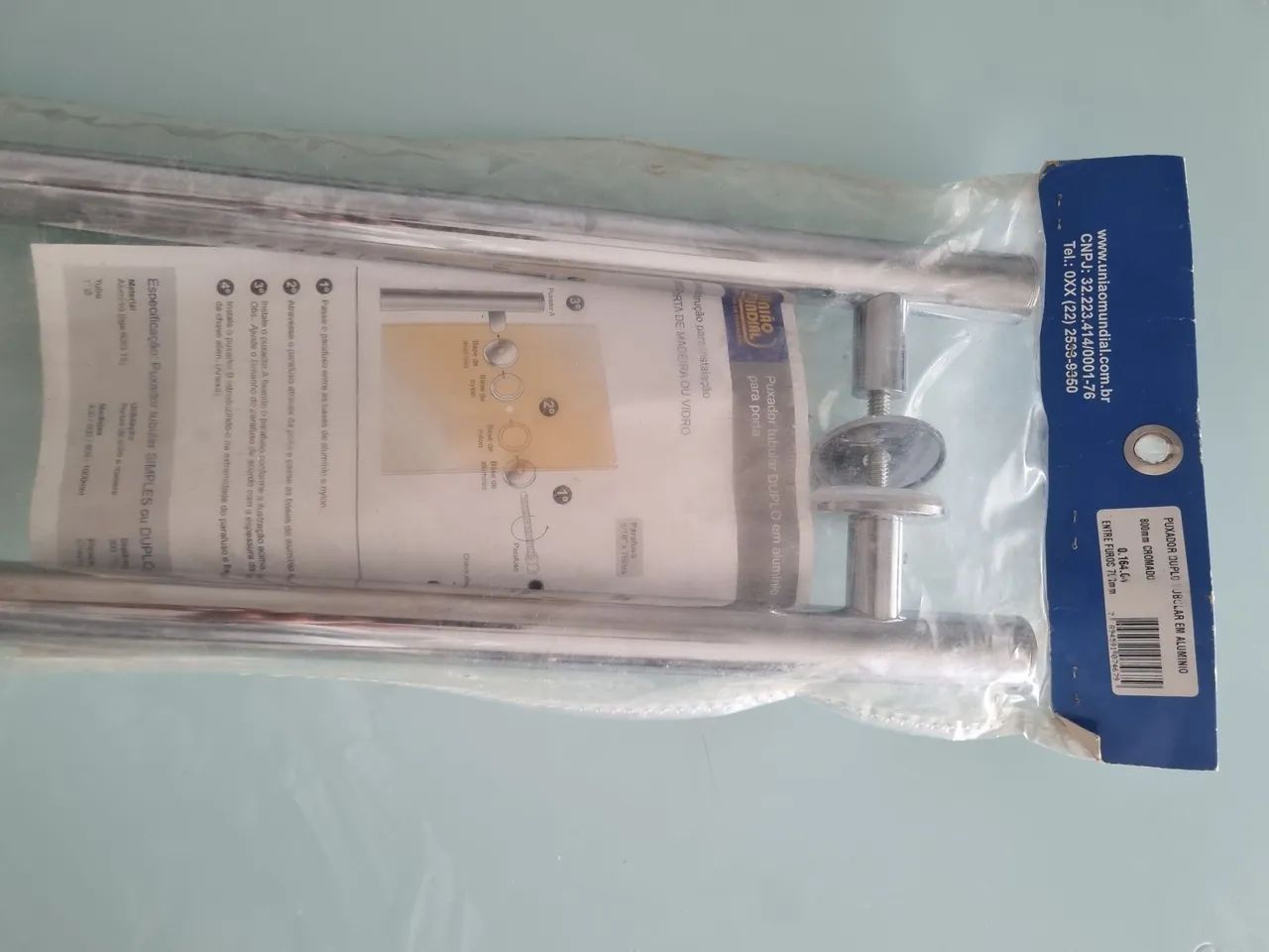 Puxador de Porta em Alumínio - Uniãao Mundial - Foto 4