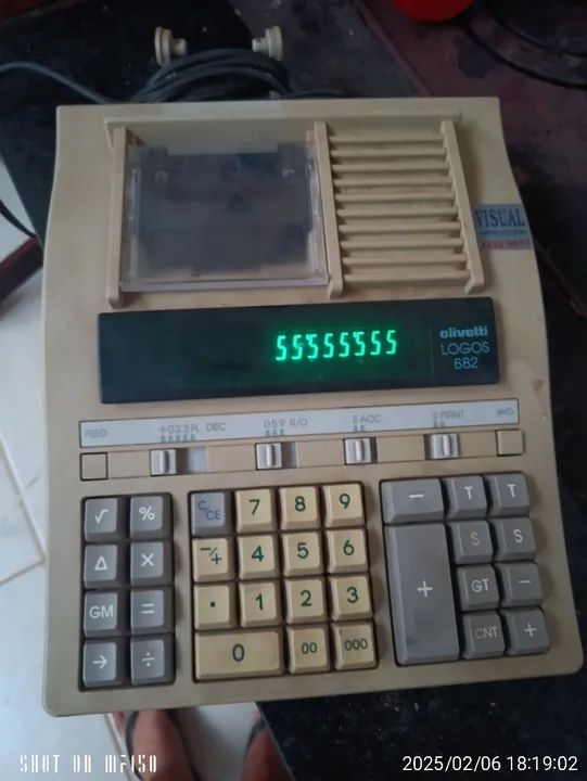 Vendo calculadora Olivetti antiga  - Foto 5
