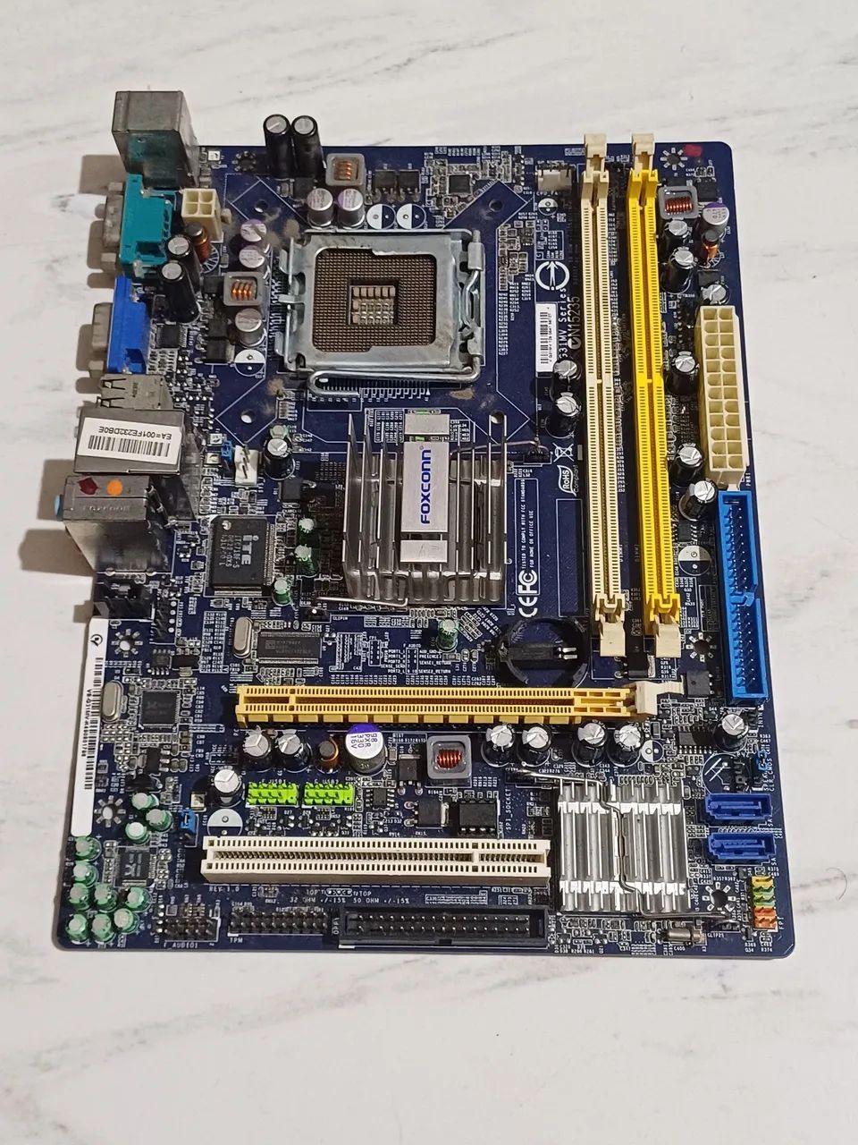 Placa Mãe ddr2, Foxconn para PC - Excelente Estado