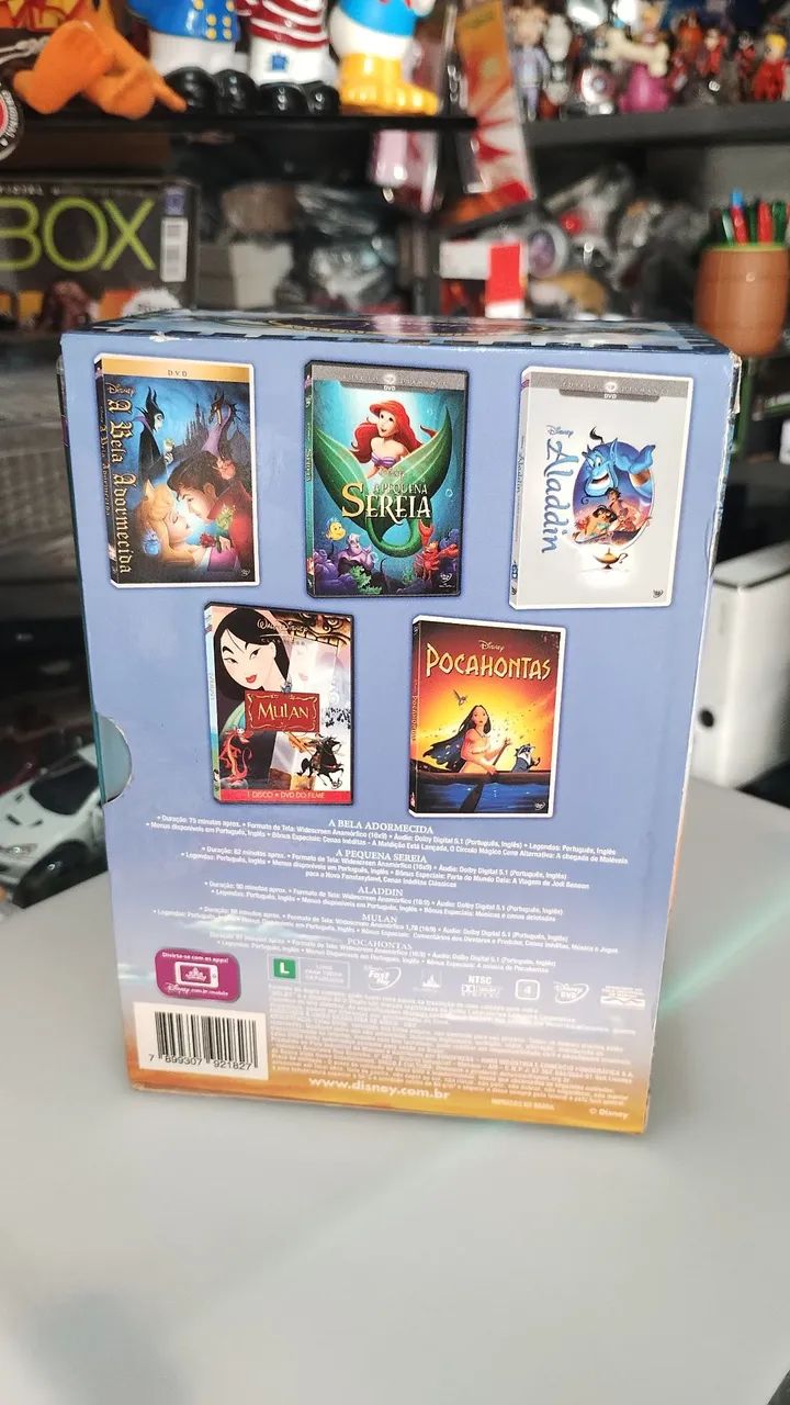Coleção Disney Princesas Volume 2 - 5 Filmes - Foto 4