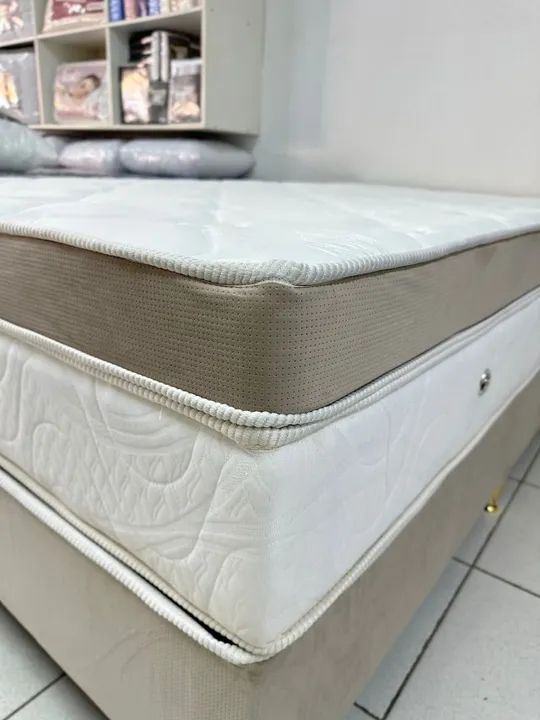 Colchão Premium Solteirão Flor De Lótus