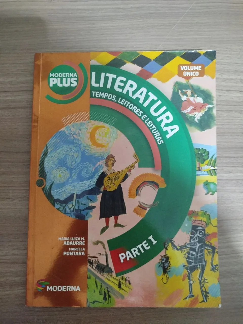 Livro Literatura Volume Único - Editora Moderna