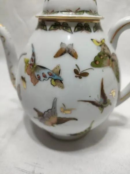 Bule de porcelana oriental - Foto 3