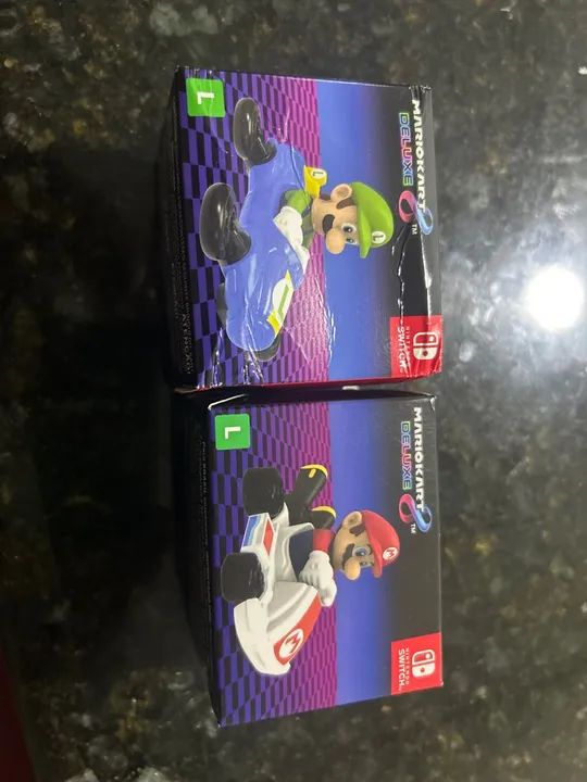 2 Bonecos do Mario Kart 8 Deluxe - Switch