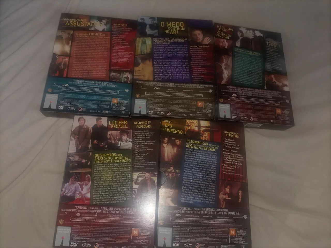 Coleção Supernatural Temporadas Completas 1-5 - Foto 3