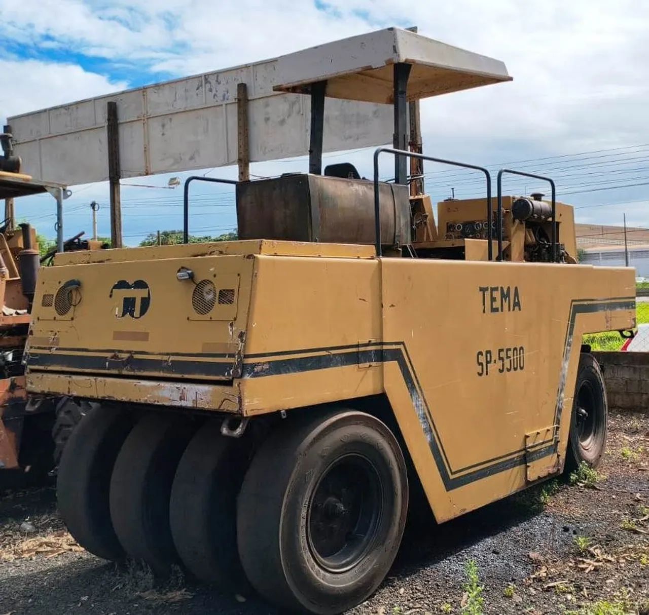 Rolo compactador Tema Terra SP5.500  - Foto 4