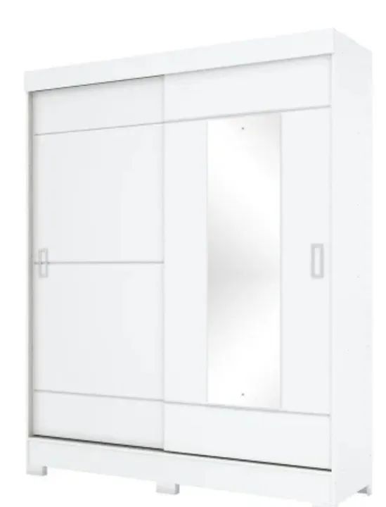 Guarda roupas 2 portas com espelho  - Foto 2