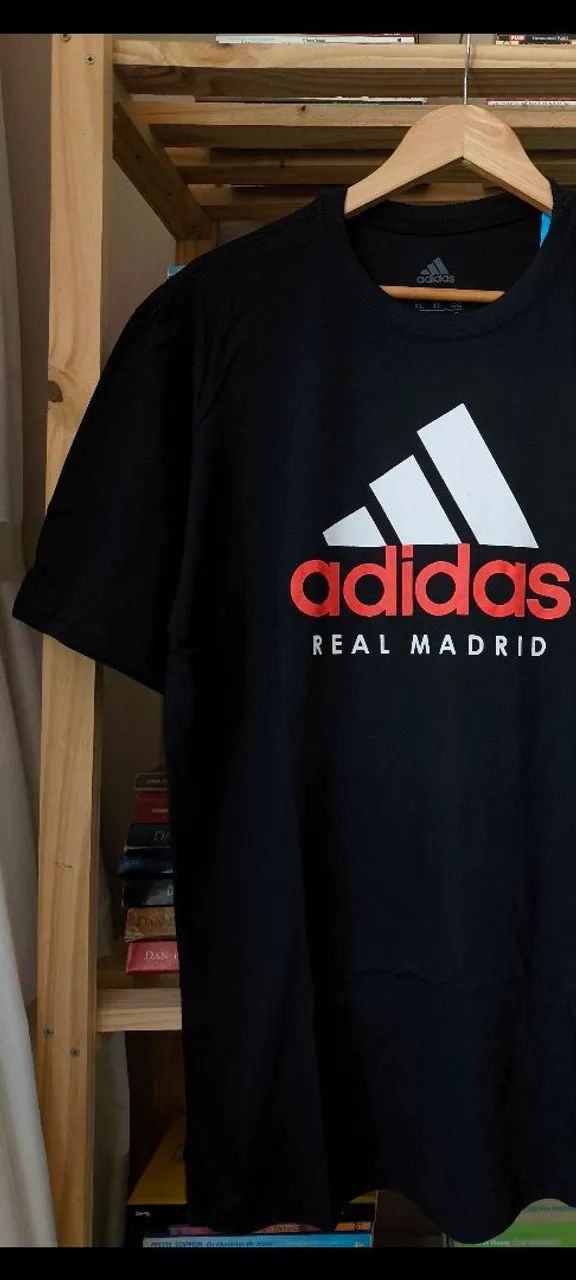 Camiseta Adidas Real Madrid (Tamanho GG)