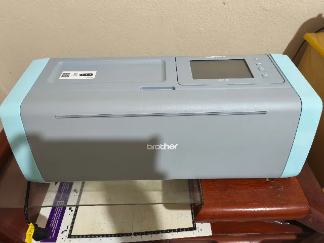 Plotter de recorte Scanncut Brother sdx125 110v + lâmina bege