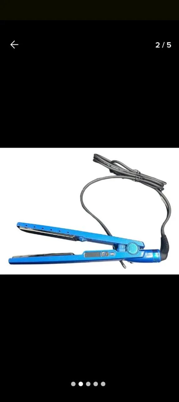 Prancha de cabelo Nano Titanium - Foto 2
