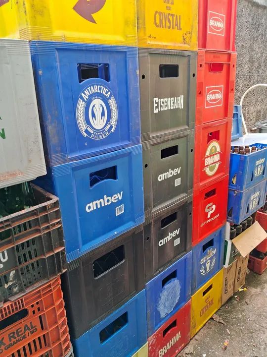 Caixas VAZIAS de Cerveja 600ml e Litrão 