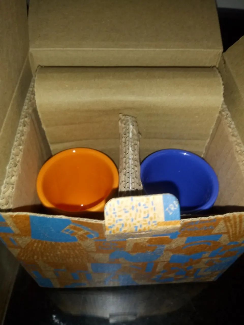 Último kit de xícara de Café Cafezinho com Pires Decorado 75ml cada Natura Crer para Ver - Foto 2
