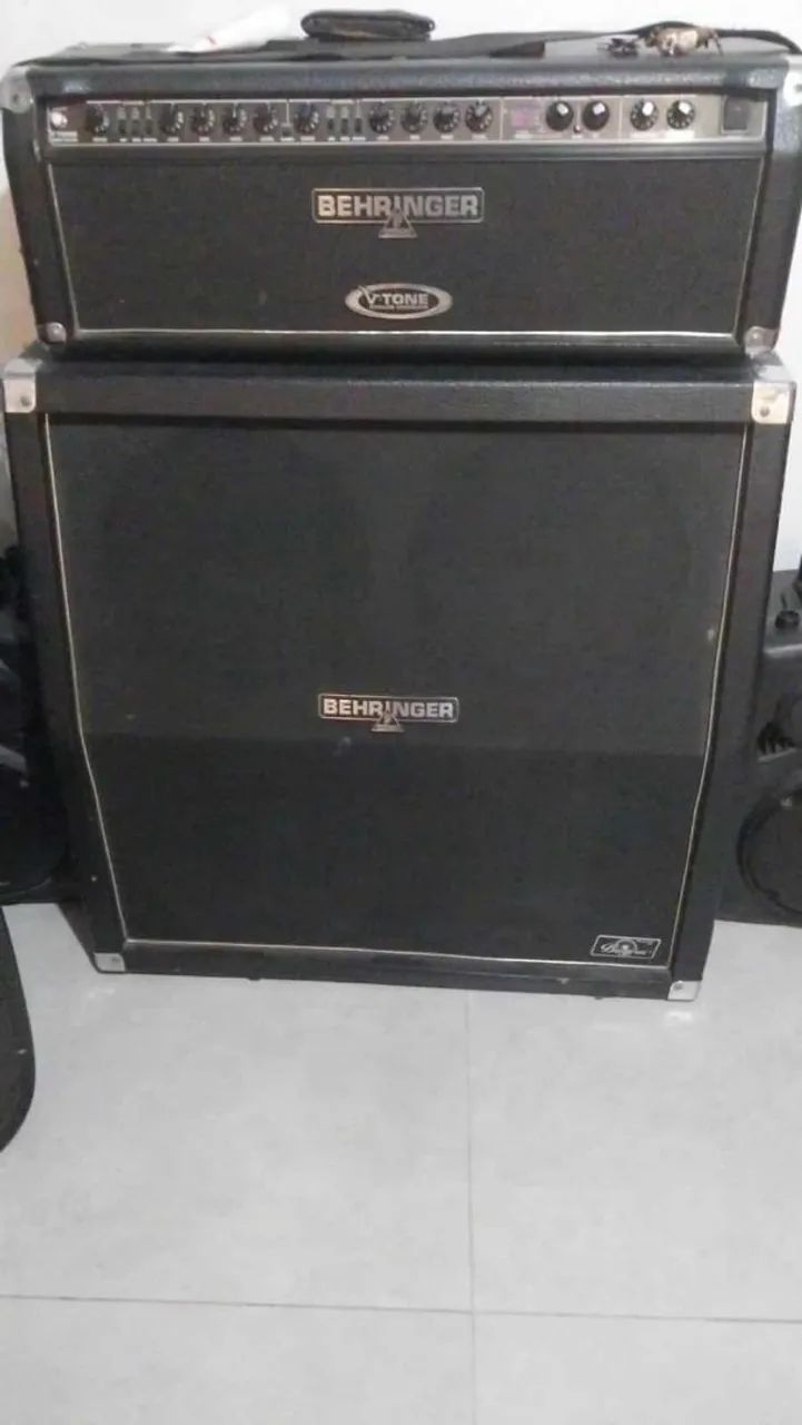 amplificador behringer e caixa de som - Foto 2
