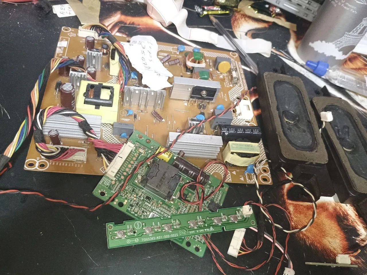 Placa fonte tv Philips 32pf3507d/78 com driver