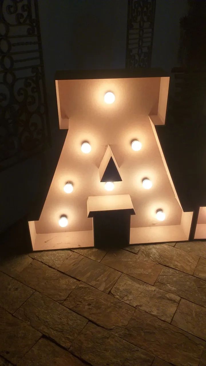 Letras Luminosas Amor para Decoração - Foto 2