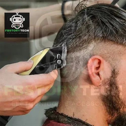 Corte de cabelo profissional [máquina km-1990]