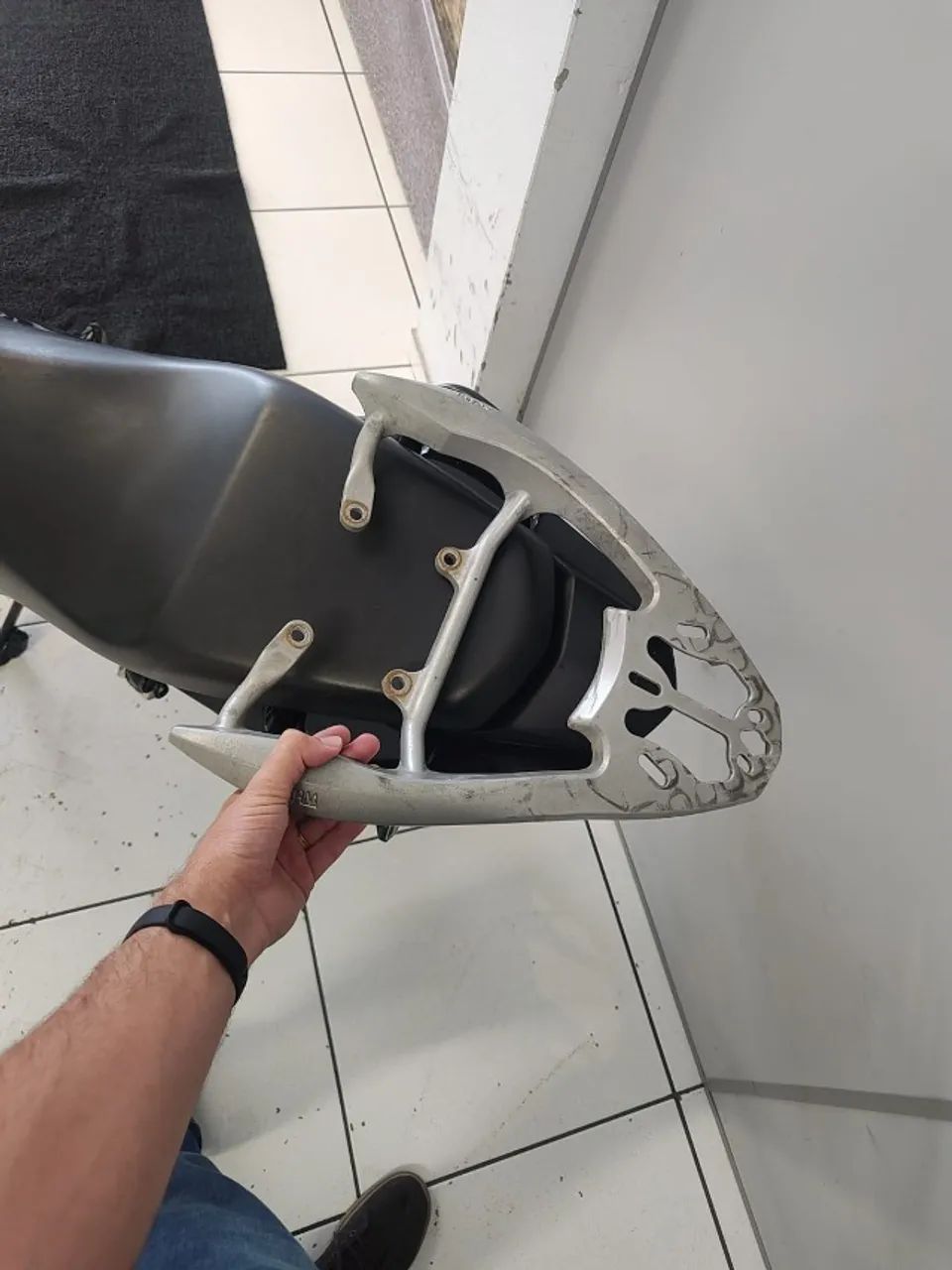Suporte Bauleto CG Fan Titan Start - Foto 4