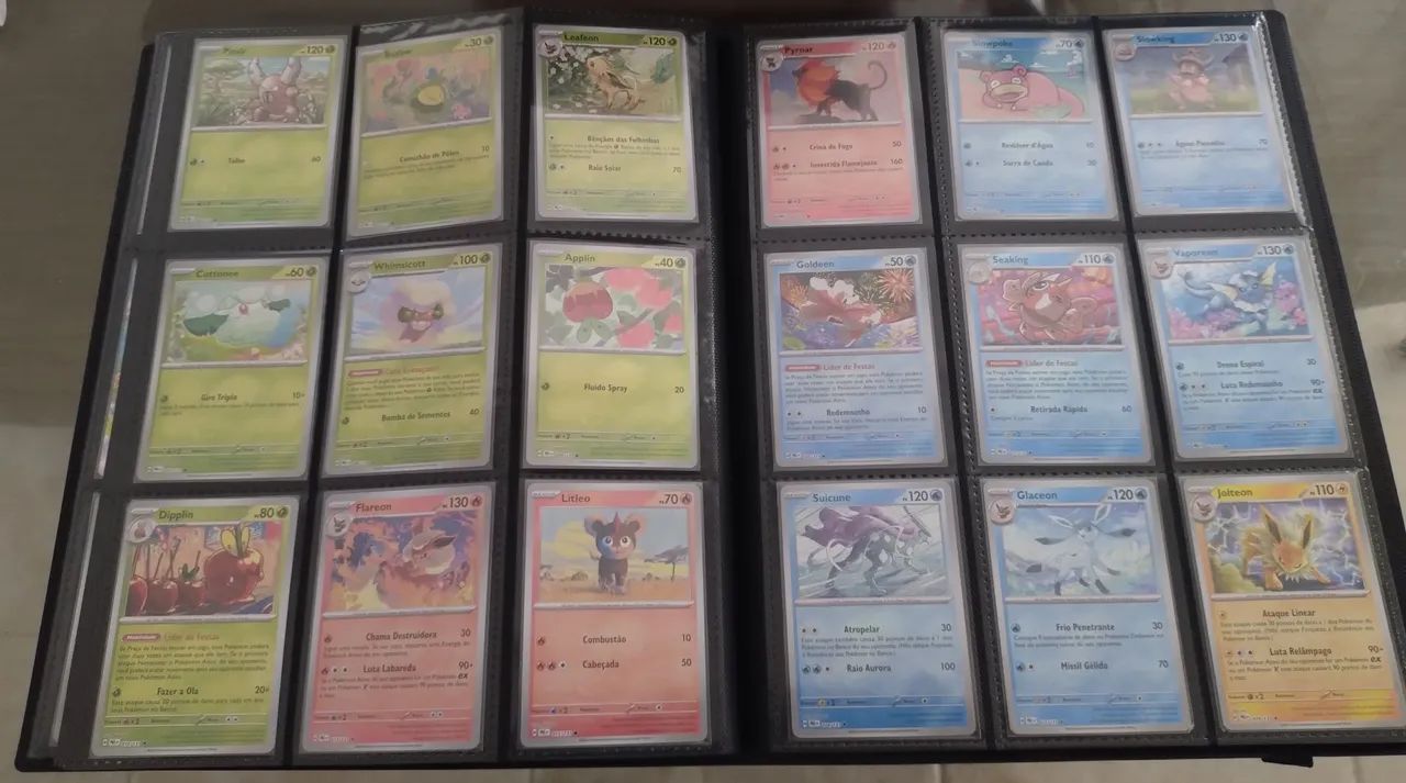 Conjunto completo de todas as pokebals de evolução prismáticas 