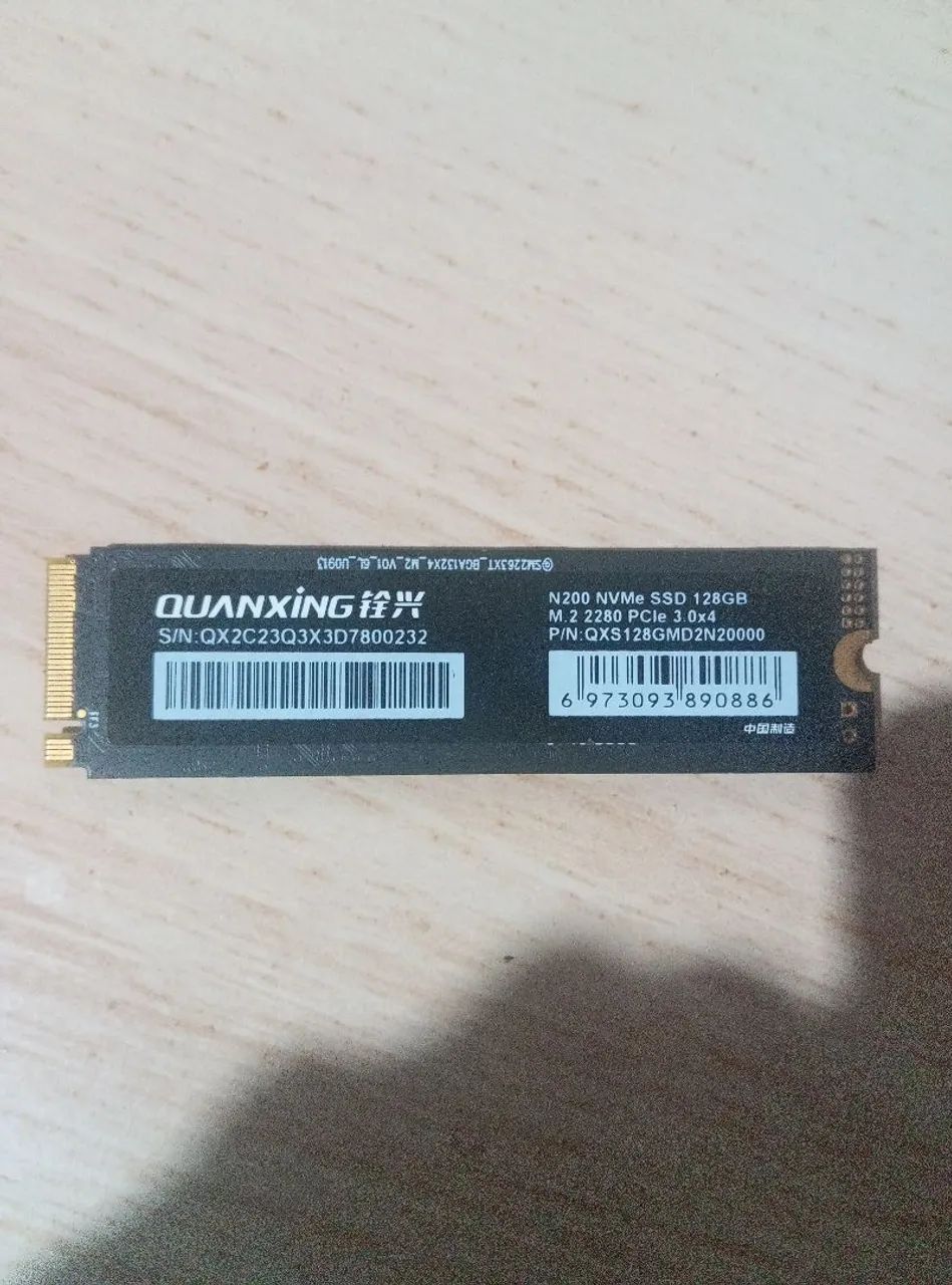 Ssd nvme 120 gb