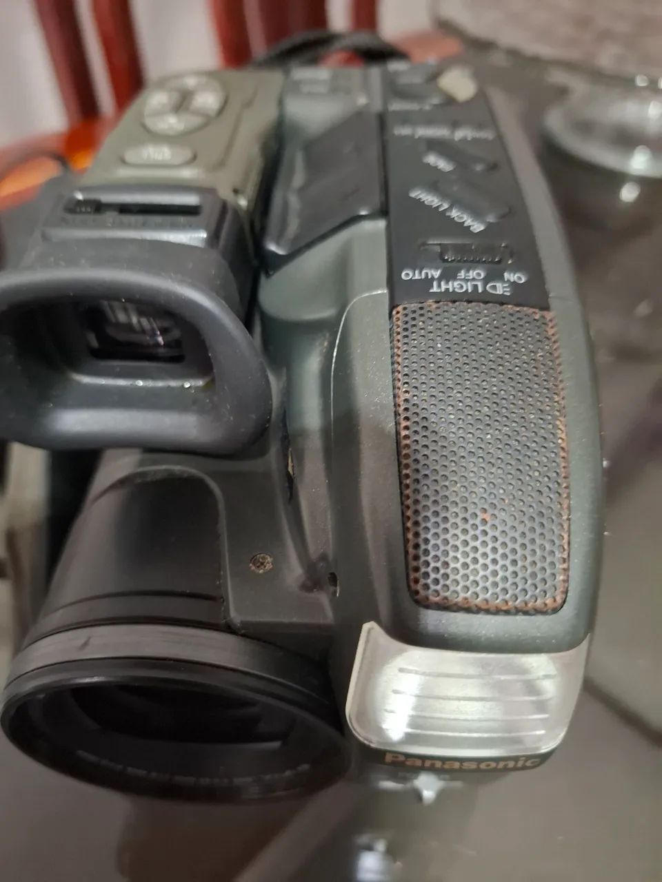 Filmadora Panasonic sem bateria.  - Foto 3