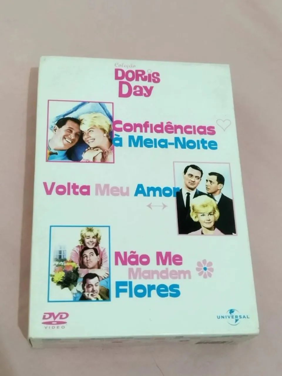 Box Coleção Doris Day & Rock Hudson: 3 DVDs
