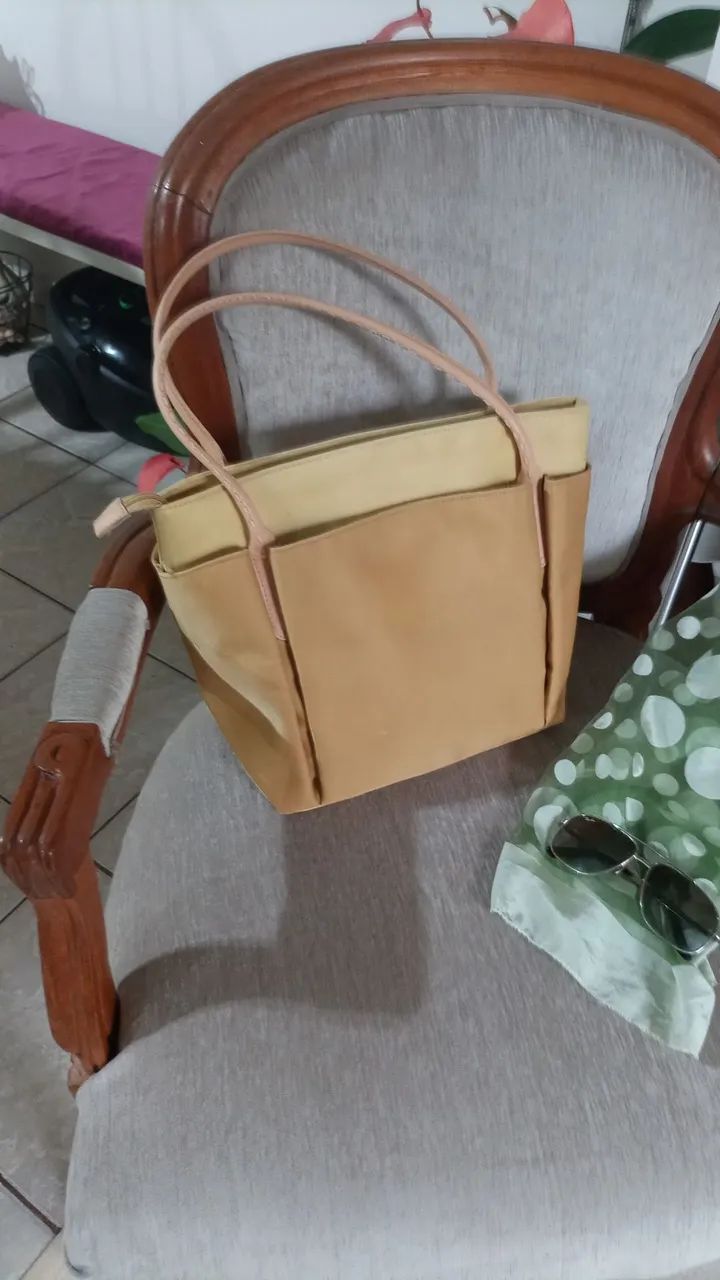 Bolsa couro natural Elegante e usual  - Foto 5