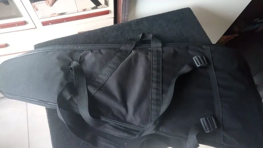 Bag (capa) para guitarra, vendo ou troco - Foto 4