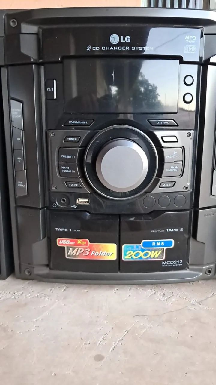 Mini System LG 200 rms Pendrive Radio64168582859778121