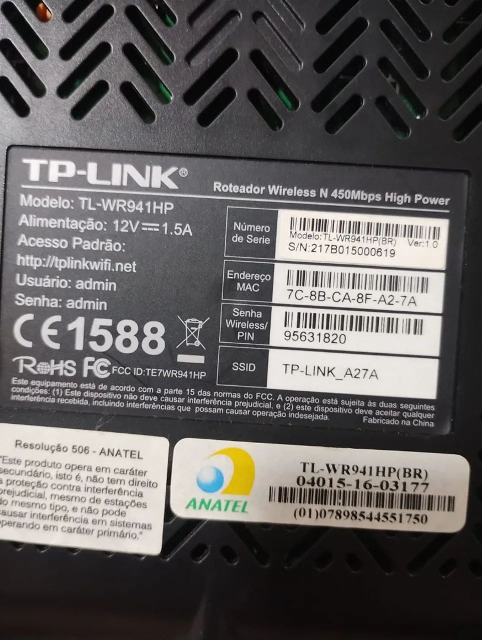 Roteador quebra parede TP-LINK TL-WR941 HP - Foto 4